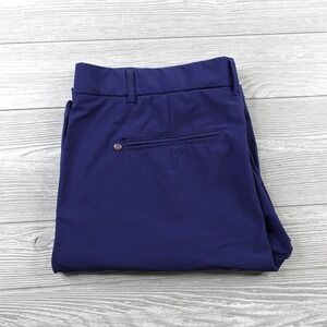 Greyson Clothiers Montauk Stretch Golf Chino Shorts Navy Blue Men's Size 36